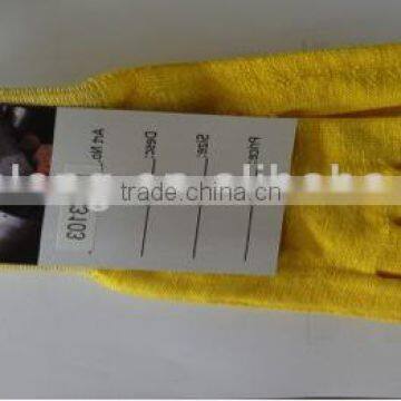 UHMW PE FIBER knitted cut resistant glove