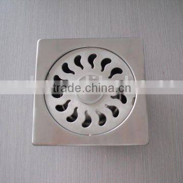 anti- odor stainless steel floor trap