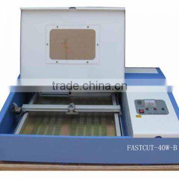 40W Mini Leather Garments Laser Engraving Machine
