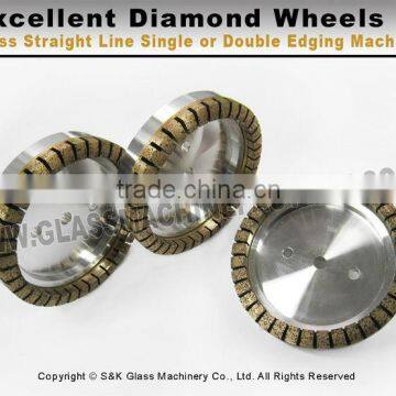 Glass Straight Line Excellent Diamond Grinding Wheels