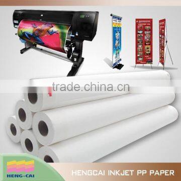 Latex Certificated PP Paper Inkjet Printing Roll Banner photo-2