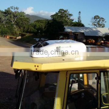 Roof top mounted 24 volt electric truck airconditioner