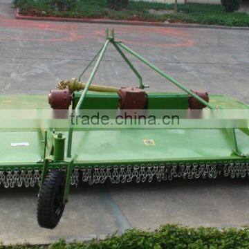 high quality!!heavy rotary mower/rotary slasher with two tyres