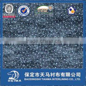 50%nylon 50%polyester non woven fusible interlining