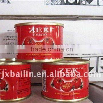 HOT!!425g canned tomato concentrate brix 28%-30%