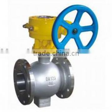 Stainless steel eccentric half ball valve