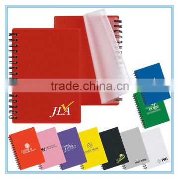 PP cover paper notebook, 140 pages, size A5 /A6/A7