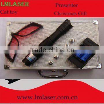 High power blue laser pointer 1W with battery,charger,glasses