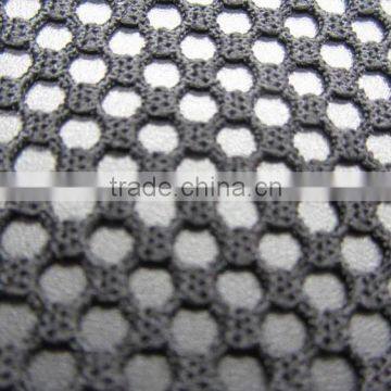 Terylene Width 160cm Weight 120gsm Honeycomb Poly Net Hexagon Sportswear Lycra Cut Out Mesh 4way Stretch Fabric photo-4
