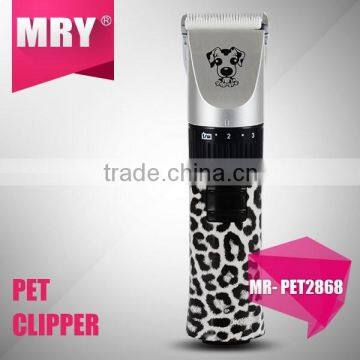 2015 hot selling professional battery cordless dog pet hair clipper