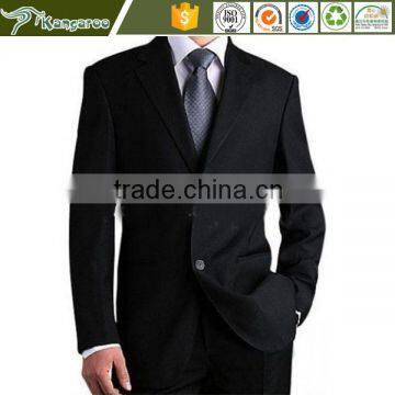 High quality wool slim cut wedding suits business uniform men blazer