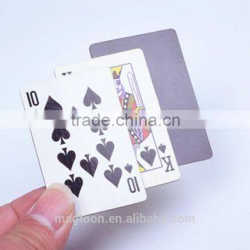 custom wholesale cheap card game design paper fridge magnets