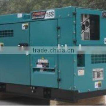 Soundproof and weatherproof PDG-15S Diesel Generator