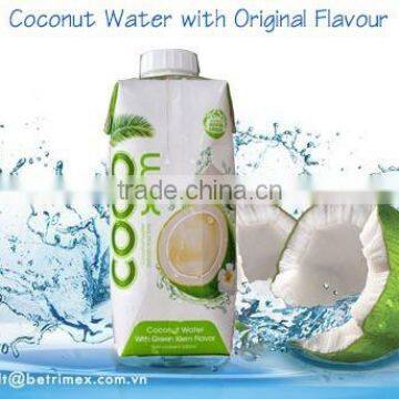 Coconut Water with Original Flavour - FMCG Products (Bentre Origin)