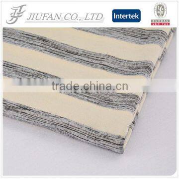 south cotton dress material polyester fibers horizontal stripe fabric