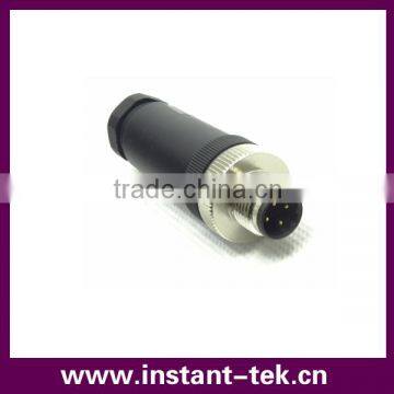INST Plastic M12 4pin Connector