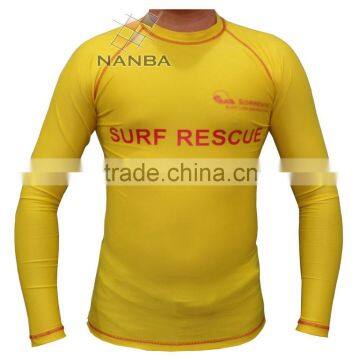 Long Sleeve Rash Guard With Printing