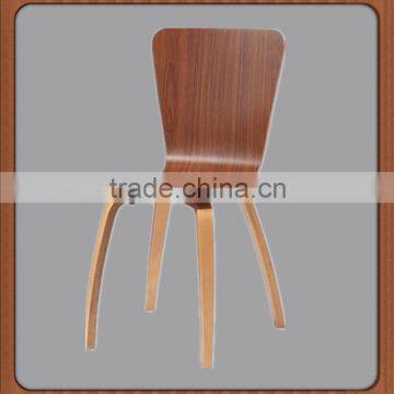 finely processed wooden chair frame