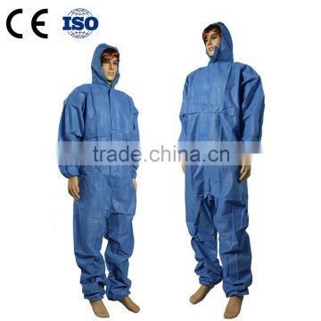 Hospital Disposable Protective Non-woven Coverall Clothing