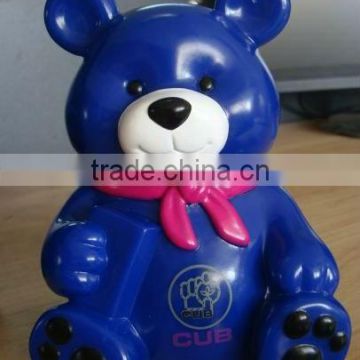 plastic bear money box