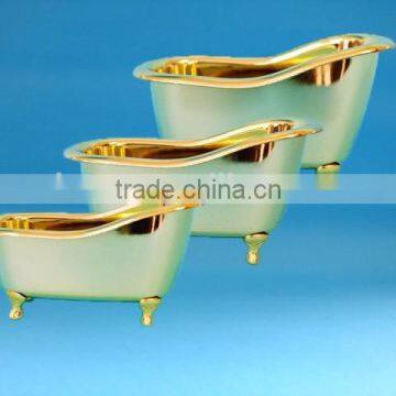 plastic novelty containers, plastic bathtub shaped bath storage container