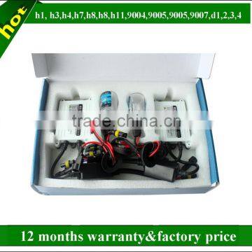 Top quality 35w 55w 75w 100w Bi xenon,high low beam car hid headlight kit xenon hid h4 30000k