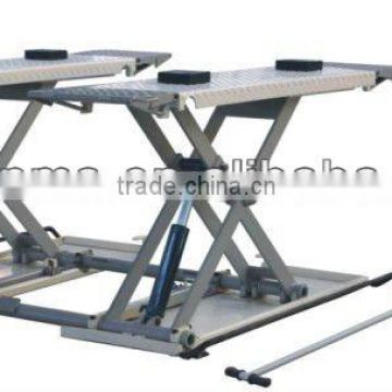 3.0 ton , 1 meter scissor lift, ce certificate, two hydraulic scissor lift