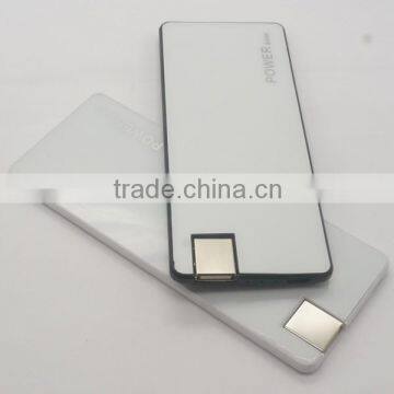 3000mah With Slim Elegant Card Power Bank for IPhone photo-4