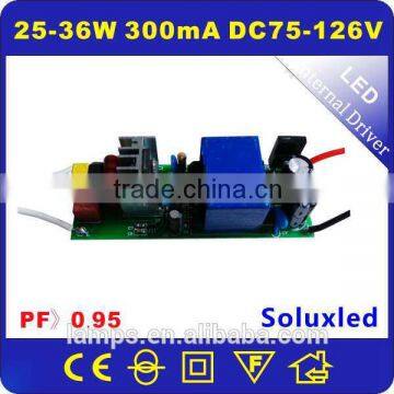 LED Driver with constant current power supply 36W High PF
