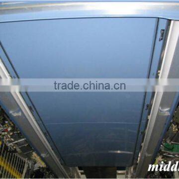 The interior product with DIN standard center ceiling parts for train/railway/subway