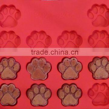 New Arrival Cake Tools Silicone Dog Paw Mold Footprint Mold