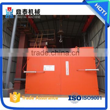 Carbon Steel dish head shot blasting machine,Abrator equipment