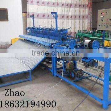 save energy/high quality FT-D2000 full automatic chain link fence machine/ diamond mesh making machine