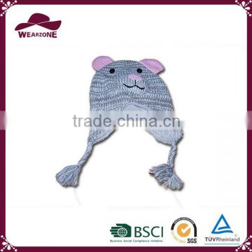 Cheap children helmet knitted hats, lovely animal hat crochet patterns