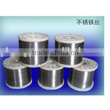 0.13mm stainless steel 410 wire, kitchen cleaning scourer wire, ss wire