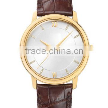 guangzhou watch factory oem rose gold women watch high quality