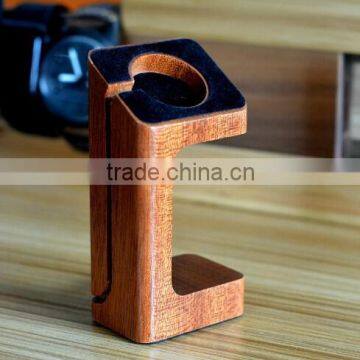 Charger Holder for apple watch,wood charging cradle stand for Apple Watch, Wood Charging Stand