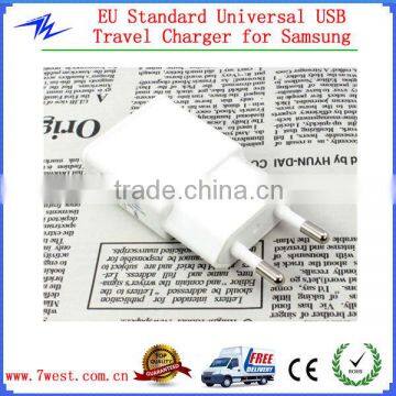 Wholesale EU Plug USB Travel Charger for Samsung Mobile Phone Charger for iPad