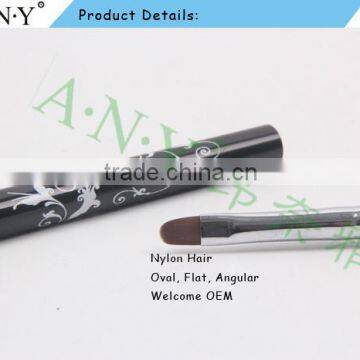 ANY Nail Art UV Gel Design Wood Handle Oval Nail Brushes Nylon Hair photo-2