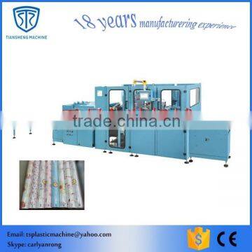 wall paper roll overwrapping machine