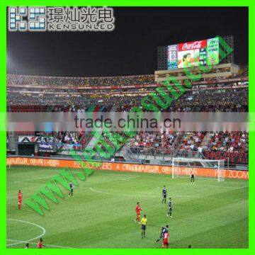 stadium perimeter led screen curtain