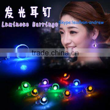 Korea Popular Nightclub Couples Favour Sweet Earring LED Light Up photo-6
