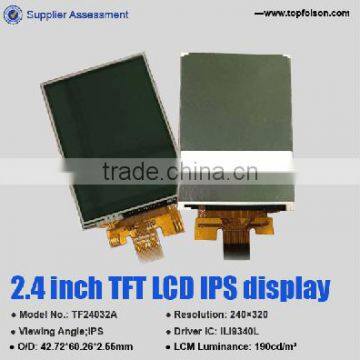 Topfoison 2.4 inch TFT LCD 240*320 display with full viewing angle TF24032A