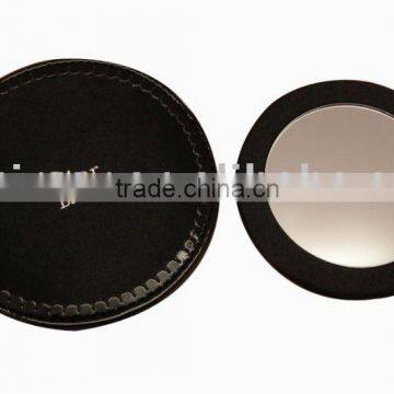 Hot Sell Leather Compact Cosmetic Mirror