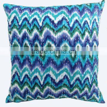 RT-6 De core world floral printed ikat print kantha Cushion Cover