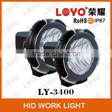 12V 35w/55w xenon hid distributors hid work light for truck 4" hid driving light