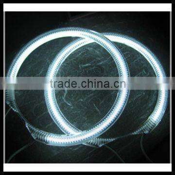 super white 4 x 120mm 12v ccfl ring angel eyes kit for bmw e30 e32 e34 ccfl led headlight halo angel eyes ring replacement 7000k
