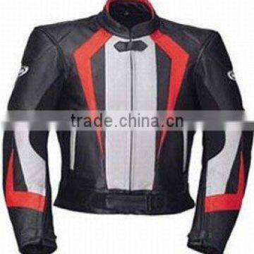 DL-1201 Leather Racing Jacket