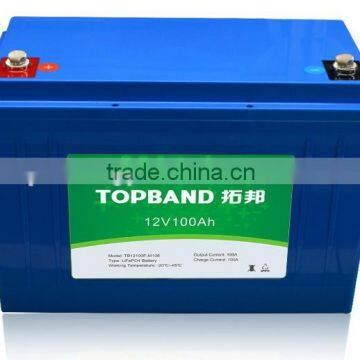 Car battery (LiFePO4) 12V 100Ah