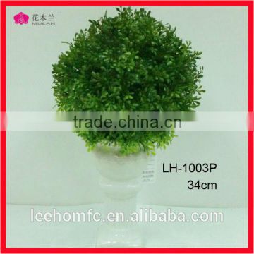 Table Small Plant Pots Artificial Grass Ball Tree Comfrey Simulation export from China